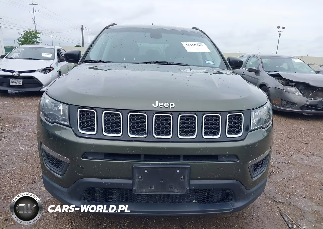 2018 Jeep Compass Sport Fwd VIN:3C4NJCAB4JT500039 - 12