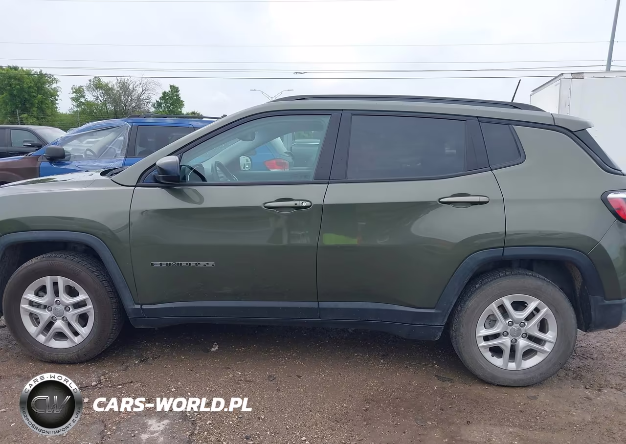 2018 Jeep Compass Sport Fwd VIN:3C4NJCAB4JT500039 - 14