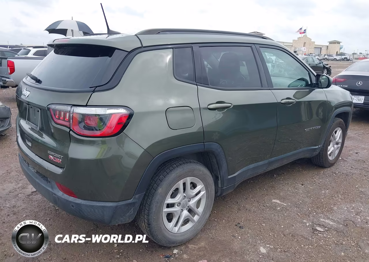 2018 Jeep Compass Sport Fwd VIN:3C4NJCAB4JT500039 - 4