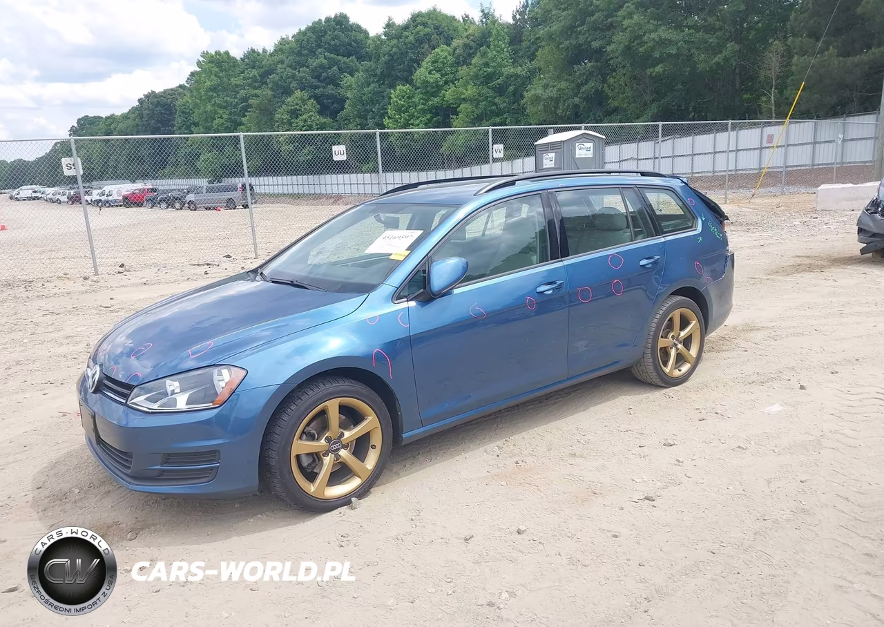2017 Volkswagen Golf Sportwagen Tsi S VIN:3VW017AU5HM526797 - 2