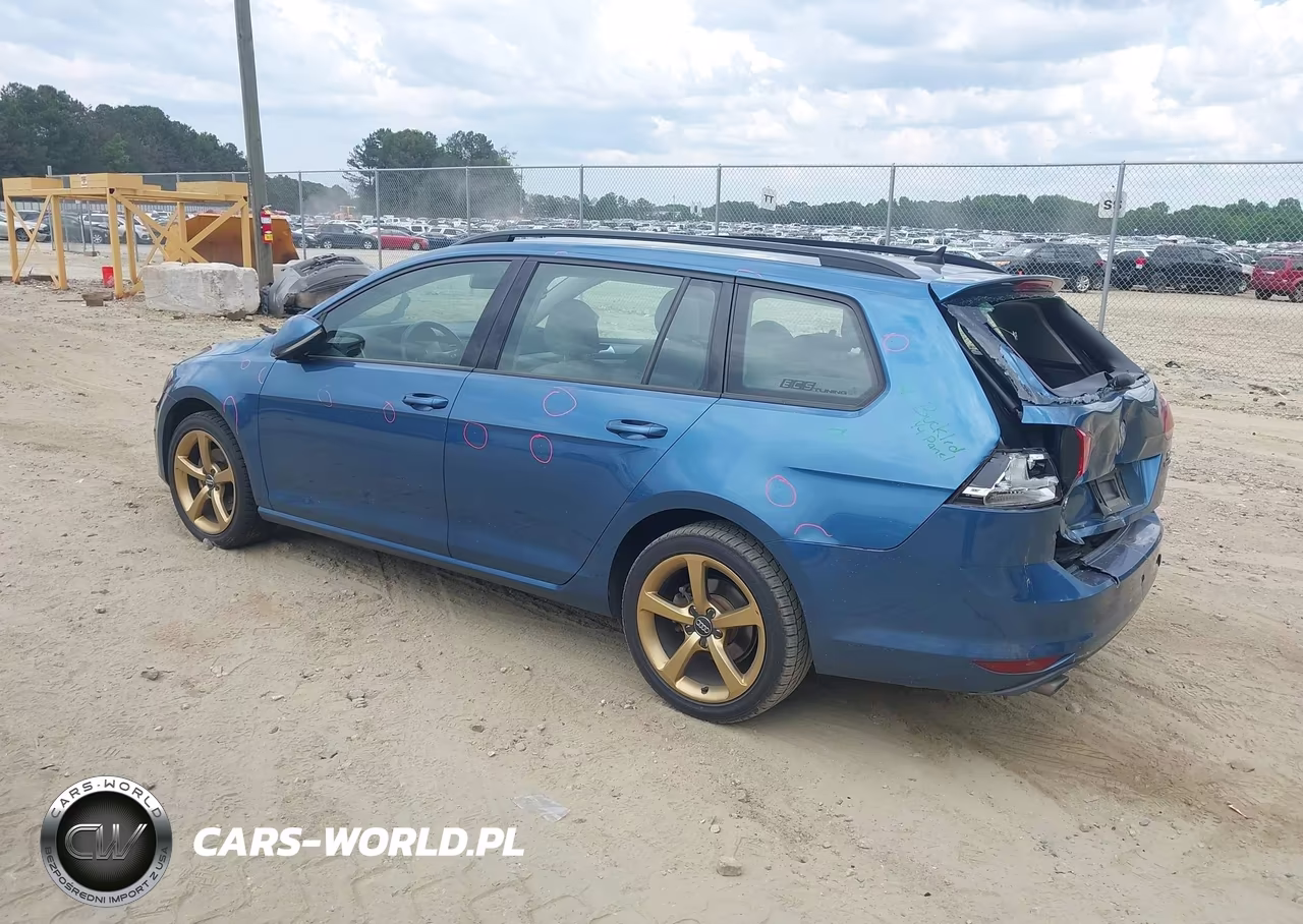 2017 Volkswagen Golf Sportwagen Tsi S VIN:3VW017AU5HM526797 - 3