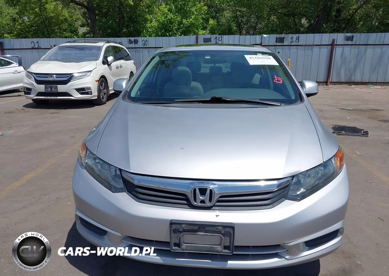 2012 Honda Civic Ex VIN:19XFB2F85CE045606 - 12