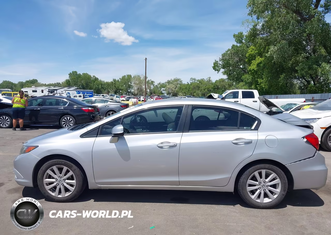 2012 Honda Civic Ex VIN:19XFB2F85CE045606 - 14