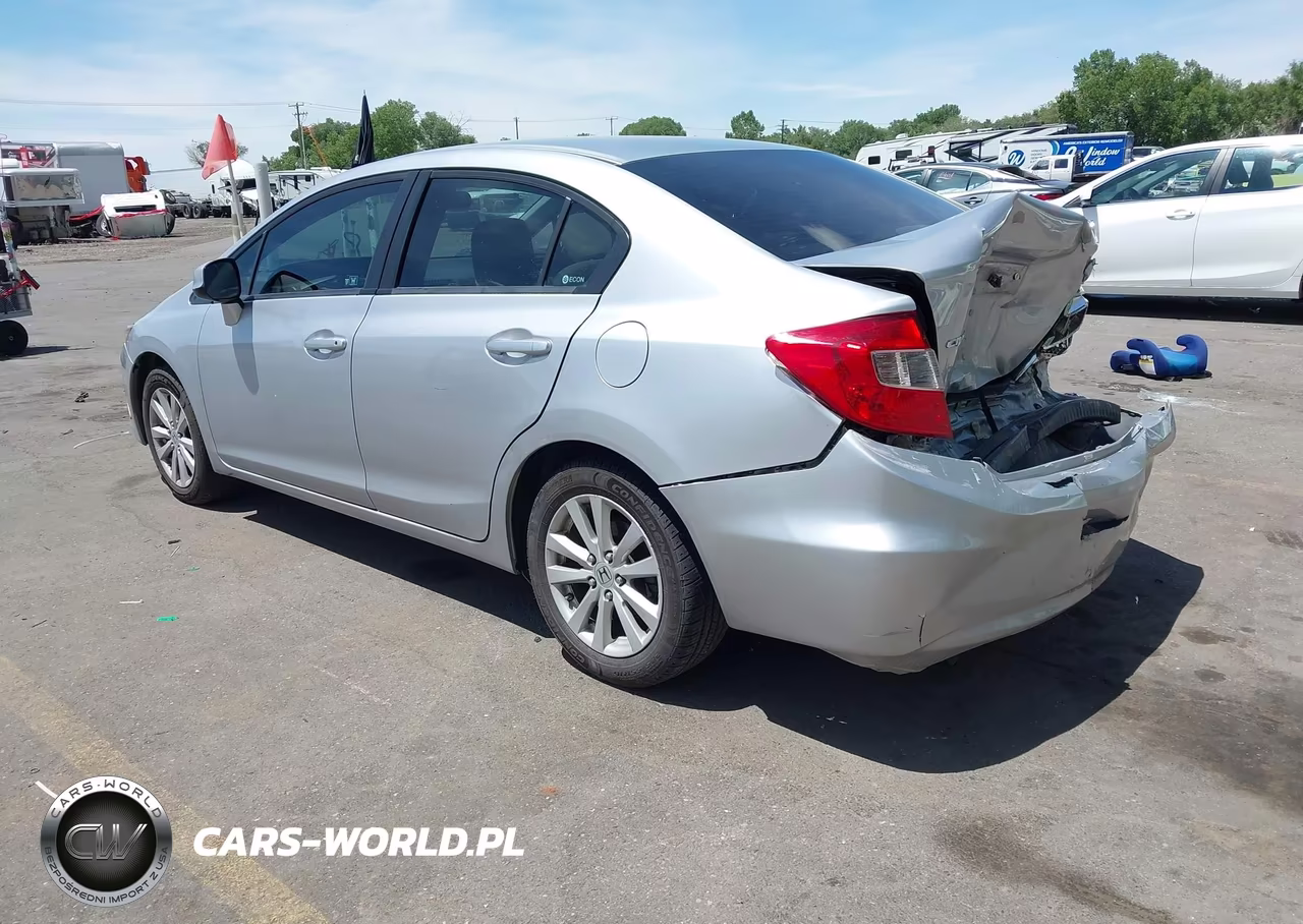 2012 Honda Civic Ex VIN:19XFB2F85CE045606 - 3