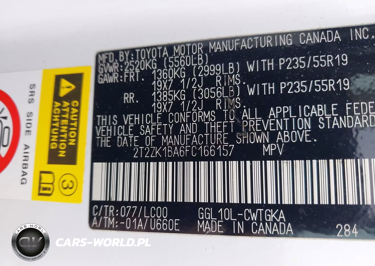 2015 Lexus Rx 350 VIN:2T2ZK1BA6FC166157 - 9