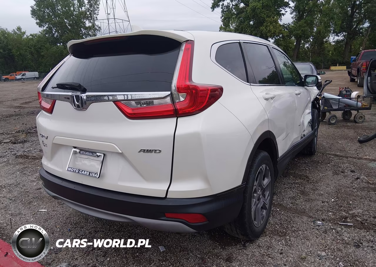 2018 Honda Cr-V Ex-L-Ex-L Navi VIN:2HKRW2H87JH617749 - 4