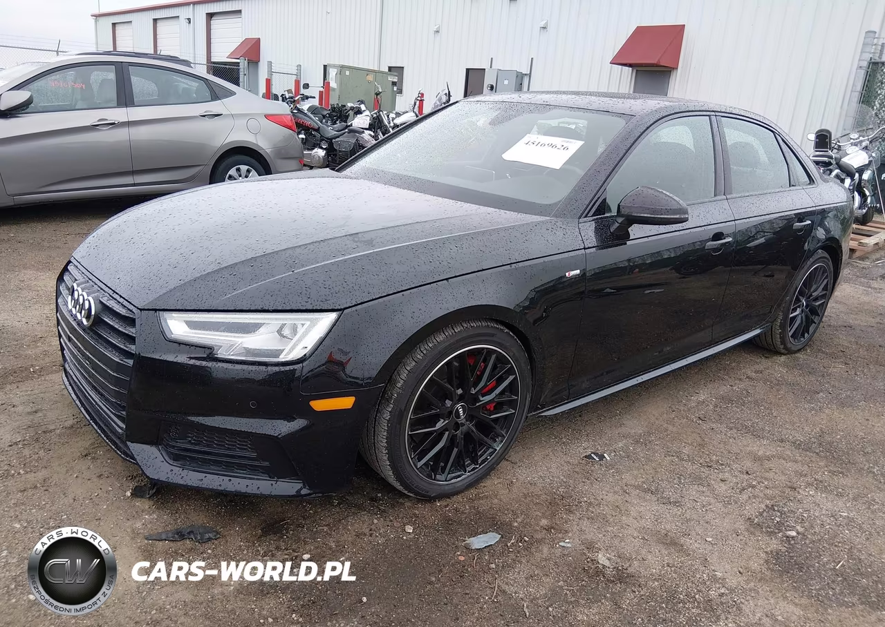 2018 Audi A4 2.0T Premium-2.0T Tech Premium VIN:WAUENAF49JA039329 - 2
