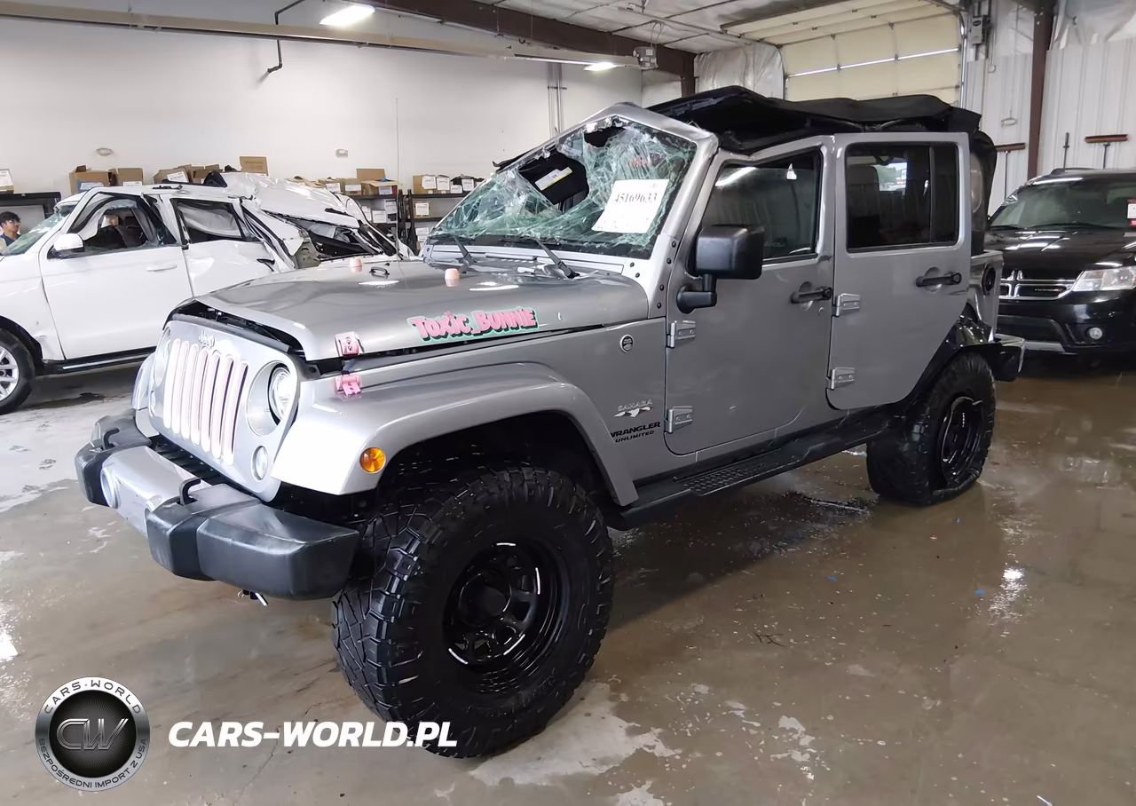 2017 Jeep Wrangler Unlimited Sahara 4X4 VIN:1C4BJWEG7HL738581 - 2