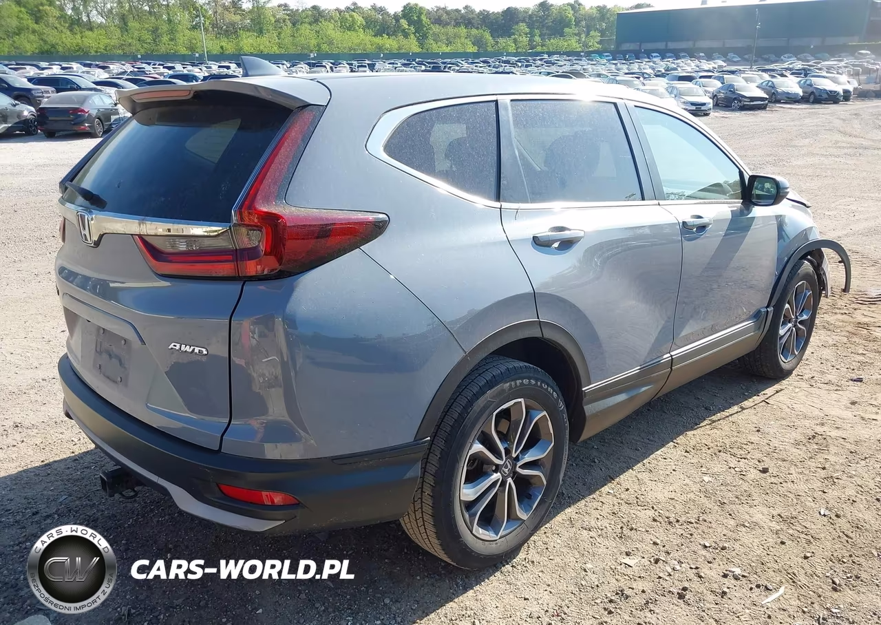 2020 Honda Cr-V Awd Ex VIN:2HKRW2H55LH638253 - 4