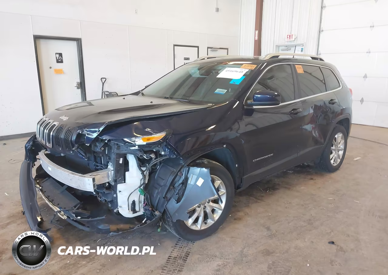2016 Jeep Cherokee Limited VIN:1C4PJMDB9GW326689 - 2
