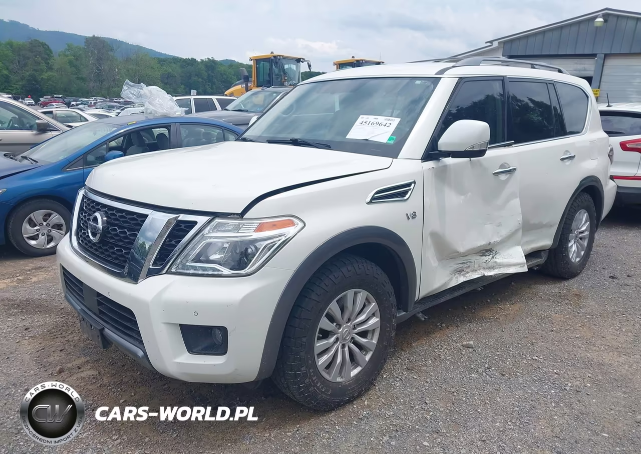 2019 Nissan Armada Sv VIN:JN8AY2NC2K9581046 - 2