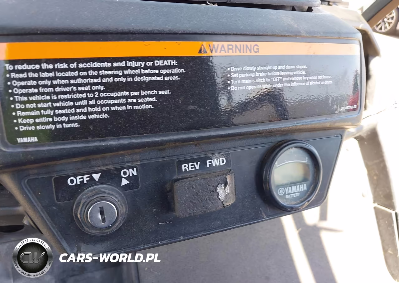 2018 Yamaha Electric VIN:4C9G3PTW1JA326019 - 7