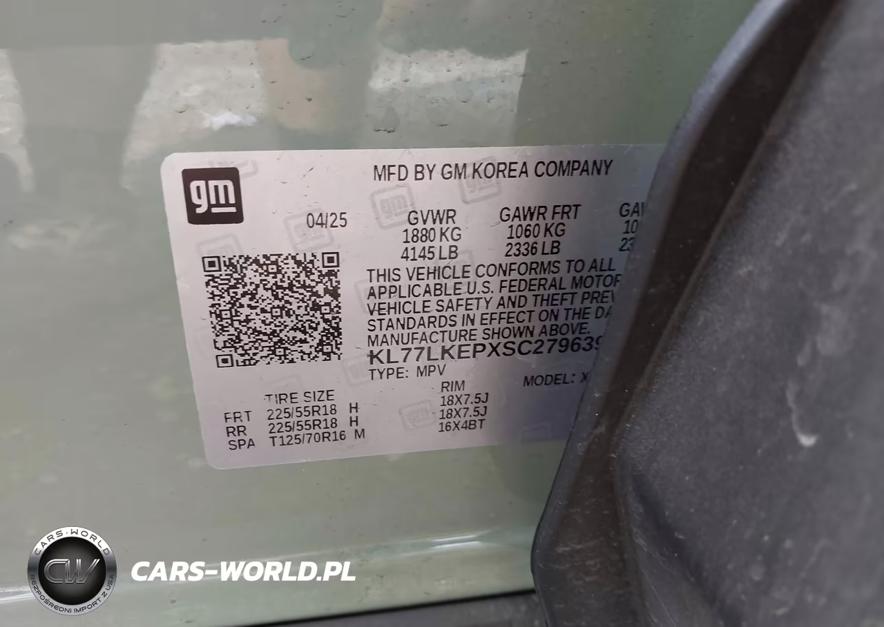 2025 Chevrolet Trax Fwd Activ VIN:KL77LKEPXSC279639 - 9