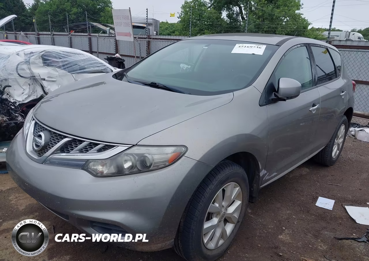 2011 Nissan Murano S VIN:JN8AZ1MU3BW055883 - 2