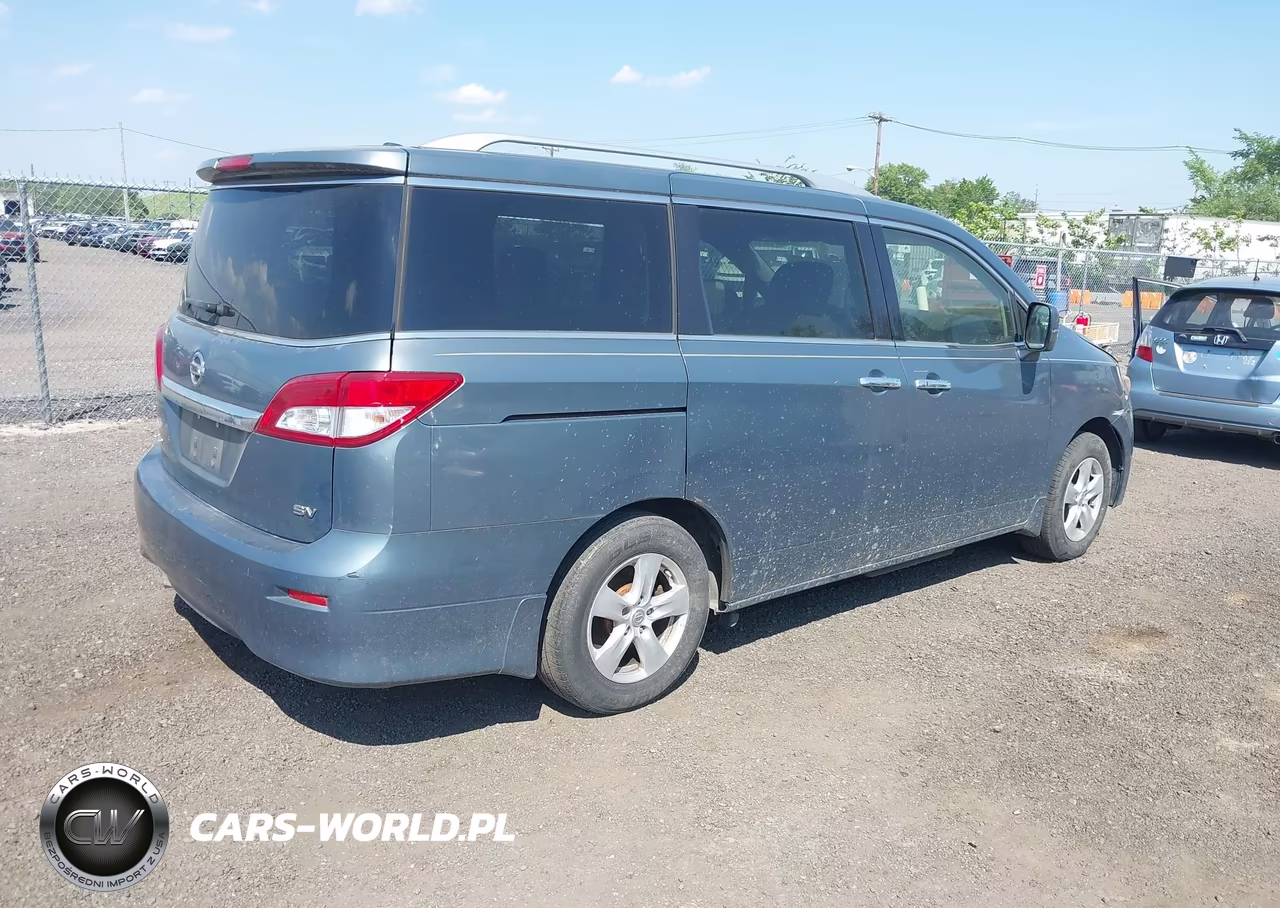 2012 Nissan Quest Sv VIN:JN8AE2KP5C9047850 - 4