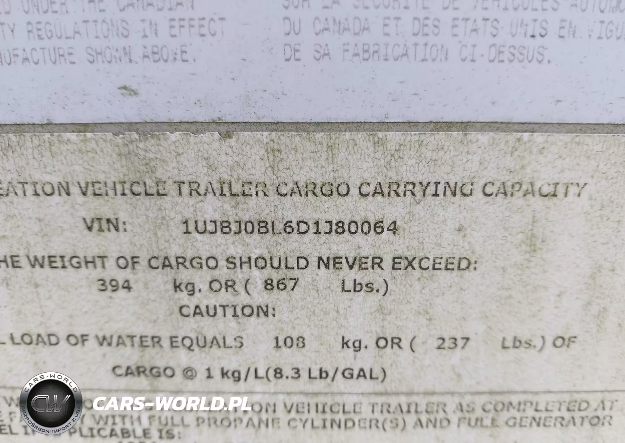 2013 Jayco Other VIN:1UJBJ0BL6D1J80064 - 9