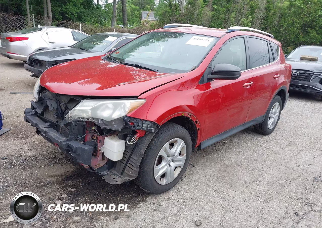 2015 Toyota Rav4 Le VIN:JTMBFREV2FD096800 - 2
