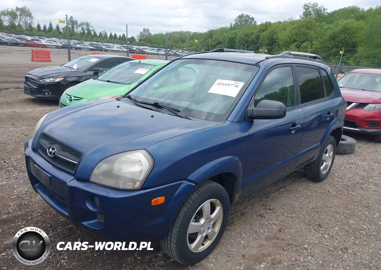 2008 Hyundai Tucson Gls VIN:KM8JM12B98U708485 - 2