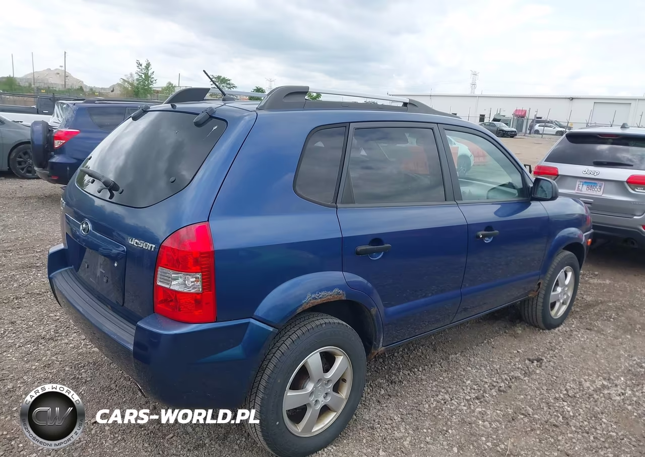 2008 Hyundai Tucson Gls VIN:KM8JM12B98U708485 - 4
