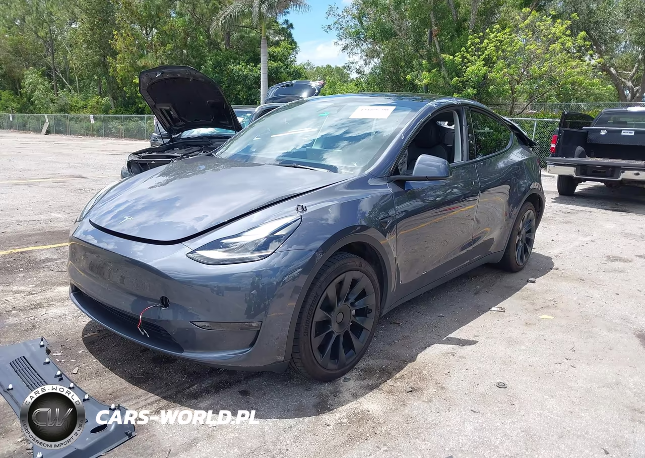 2023 Tesla Model Y Awd-Long Range Dual Motor All-Wheel Drive VIN:7SAYGAEE5PF854991 - 2
