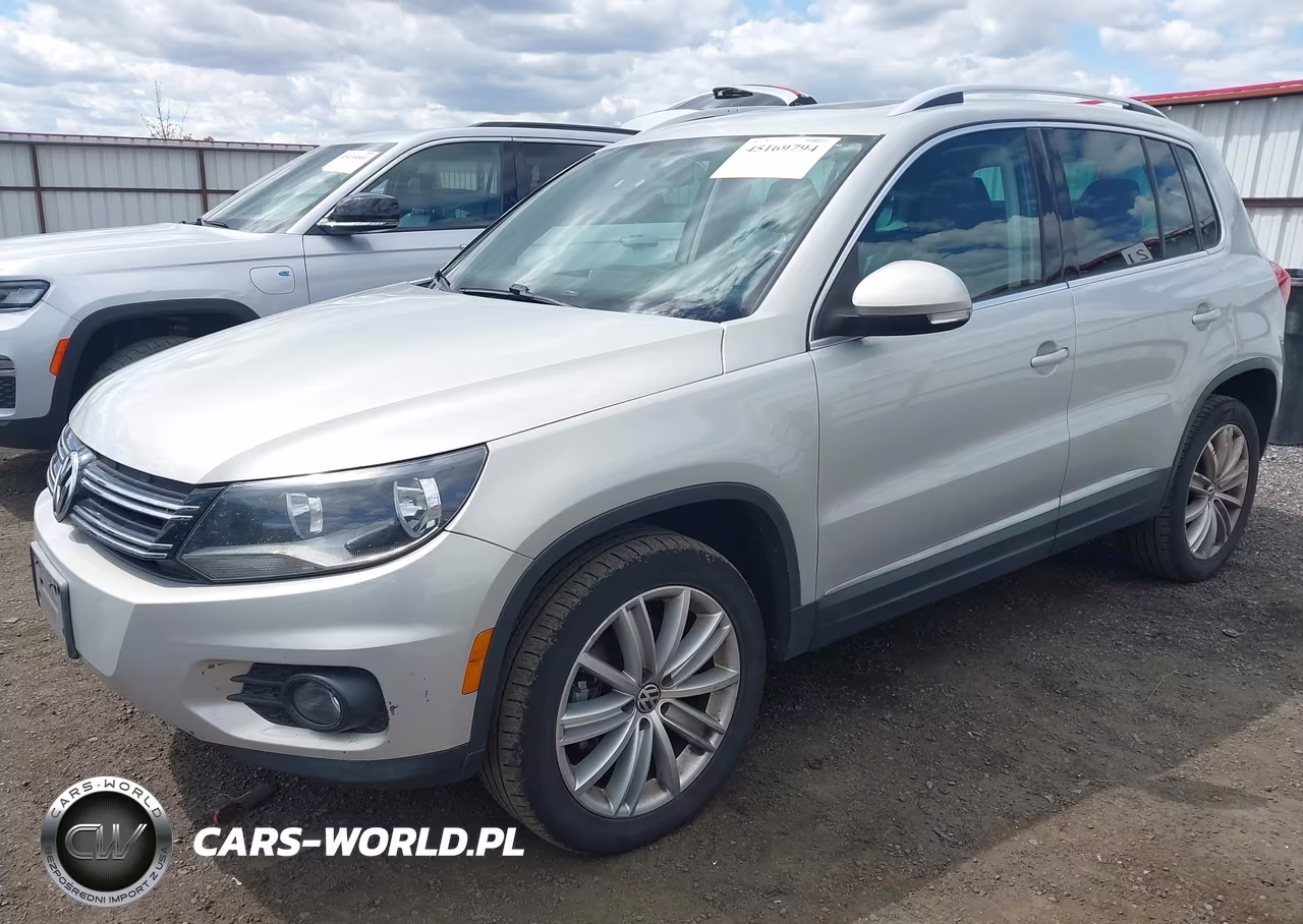 2012 Volkswagen Tiguan Se VIN:WVGBV7AX4CW513246 - 2