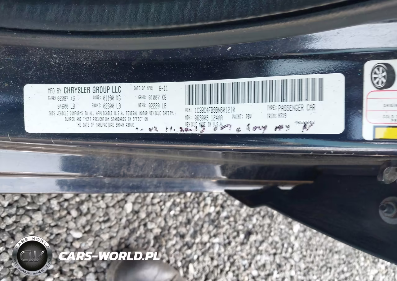 2011 Chrysler 200 Lx VIN:1C3BC4FB9BN601210 - 9