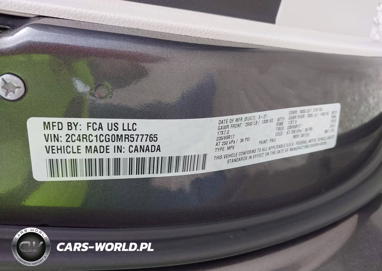 2021 Chrysler Voyager Lx VIN:2C4RC1CG0MR577765 - 9