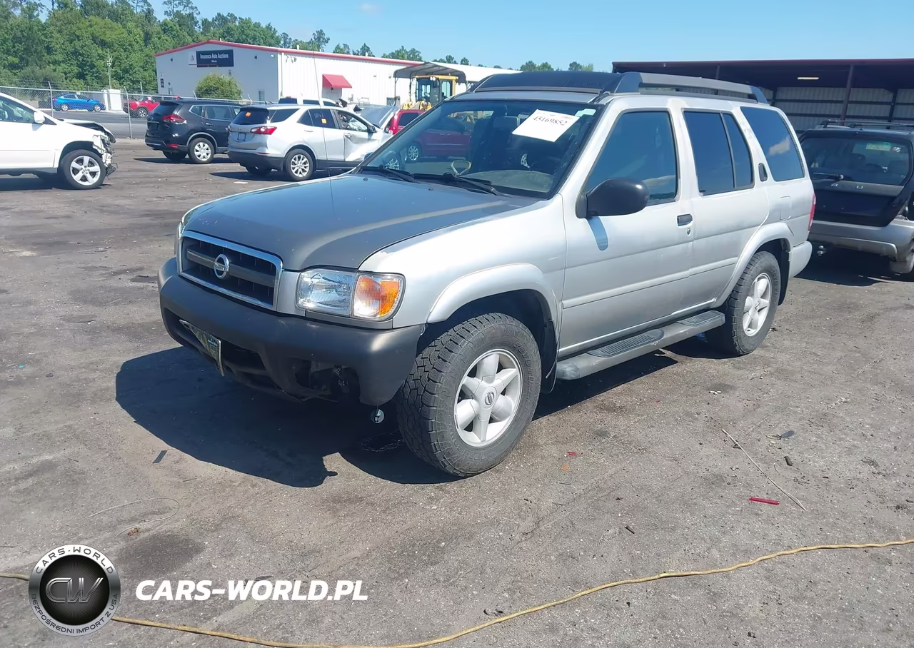 2002 Nissan Pathfinder Se VIN:JN8DR09Y42W742339 - 2