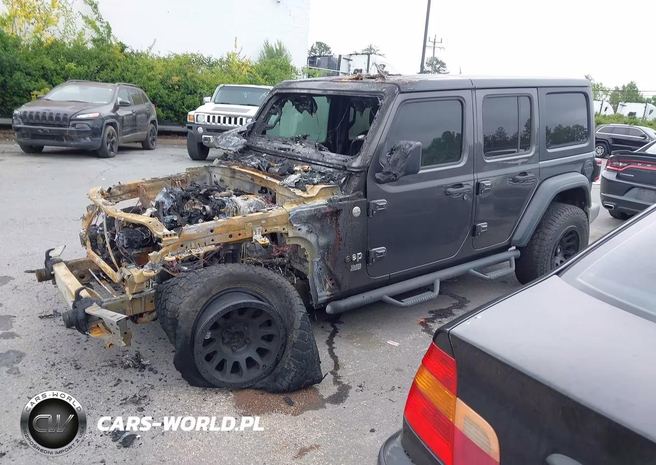 2018 Jeep Wrangler Unlimited Sport 4X4 VIN:1C4HJXDN5JW262755 - 2
