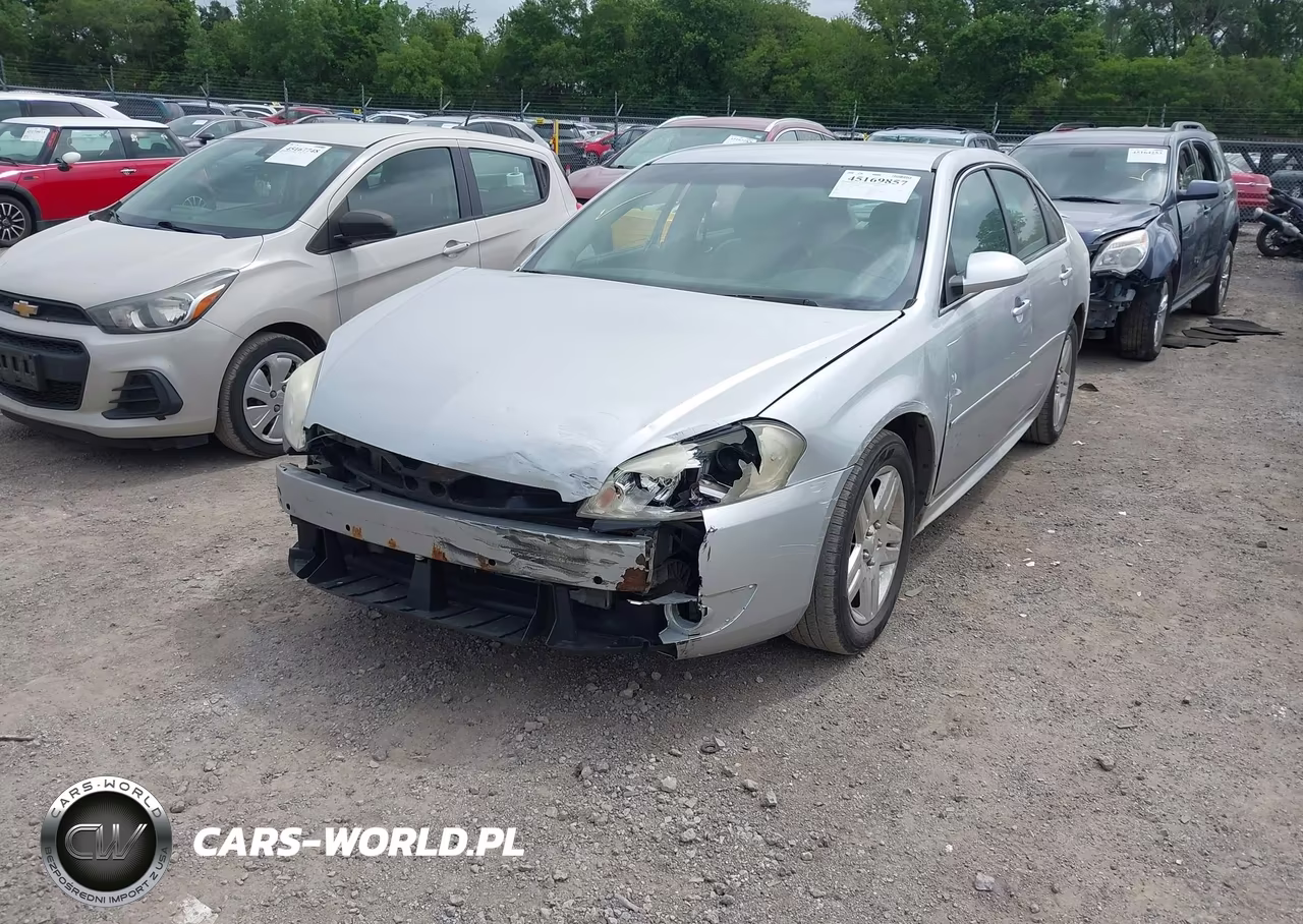 2010 Chevrolet Impala Lt VIN:2G1WB5ENXA1248521 - 2