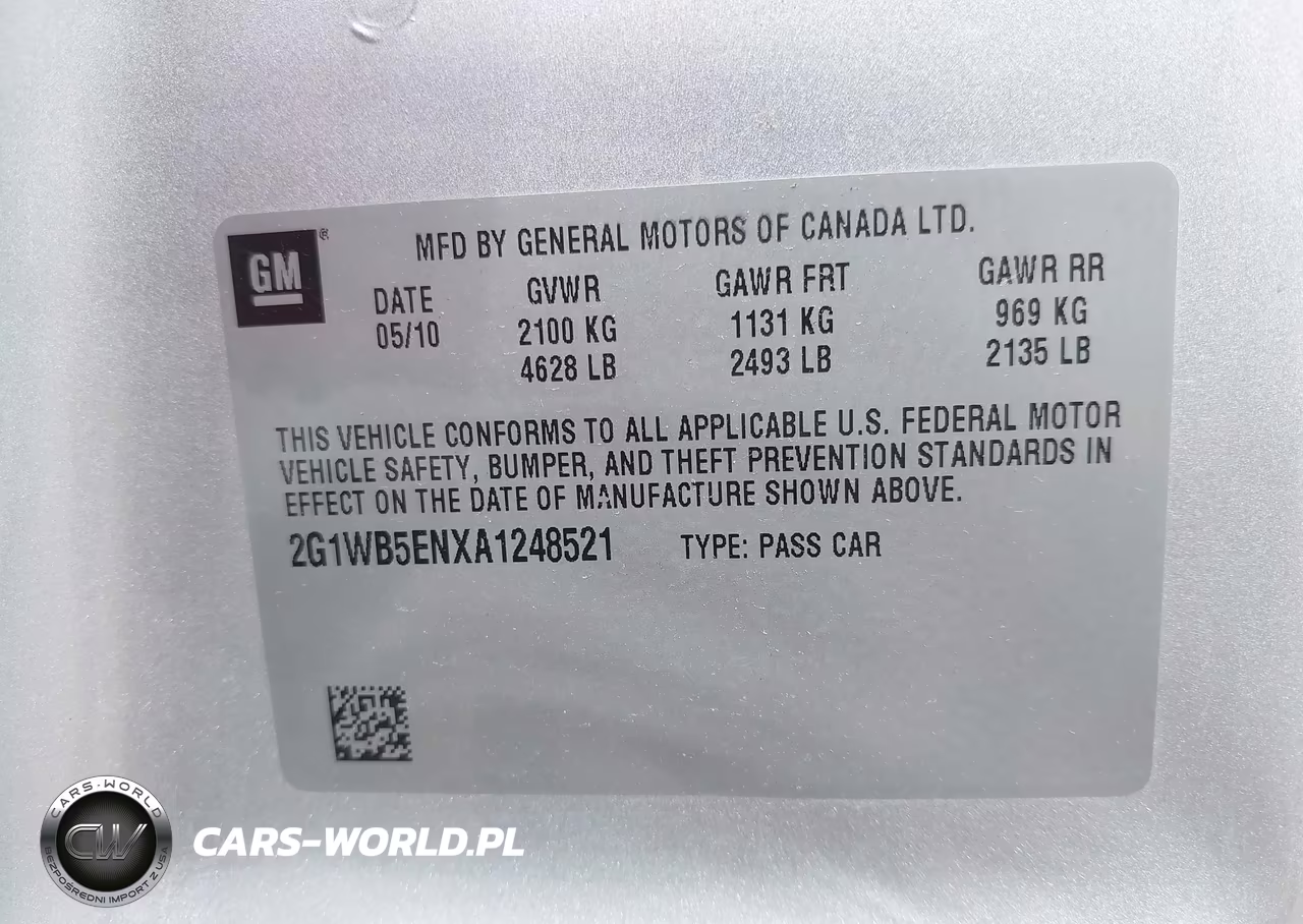 2010 Chevrolet Impala Lt VIN:2G1WB5ENXA1248521 - 9