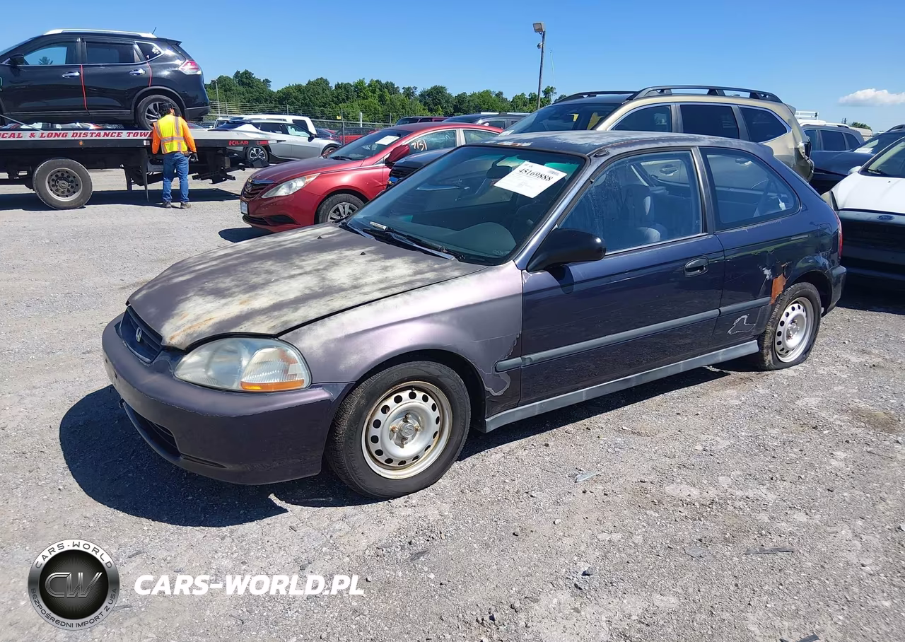1998 Honda Civic Cx VIN:2HGEJ6424WH114509 - 2