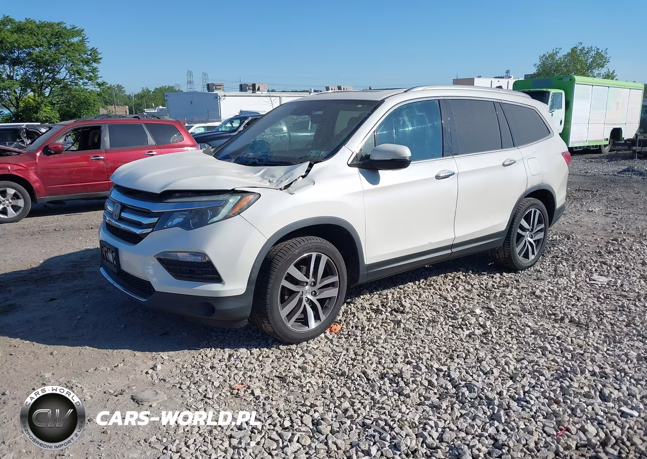 2017 Honda Pilot Touring VIN:5FNYF6H96HB077086 - 2