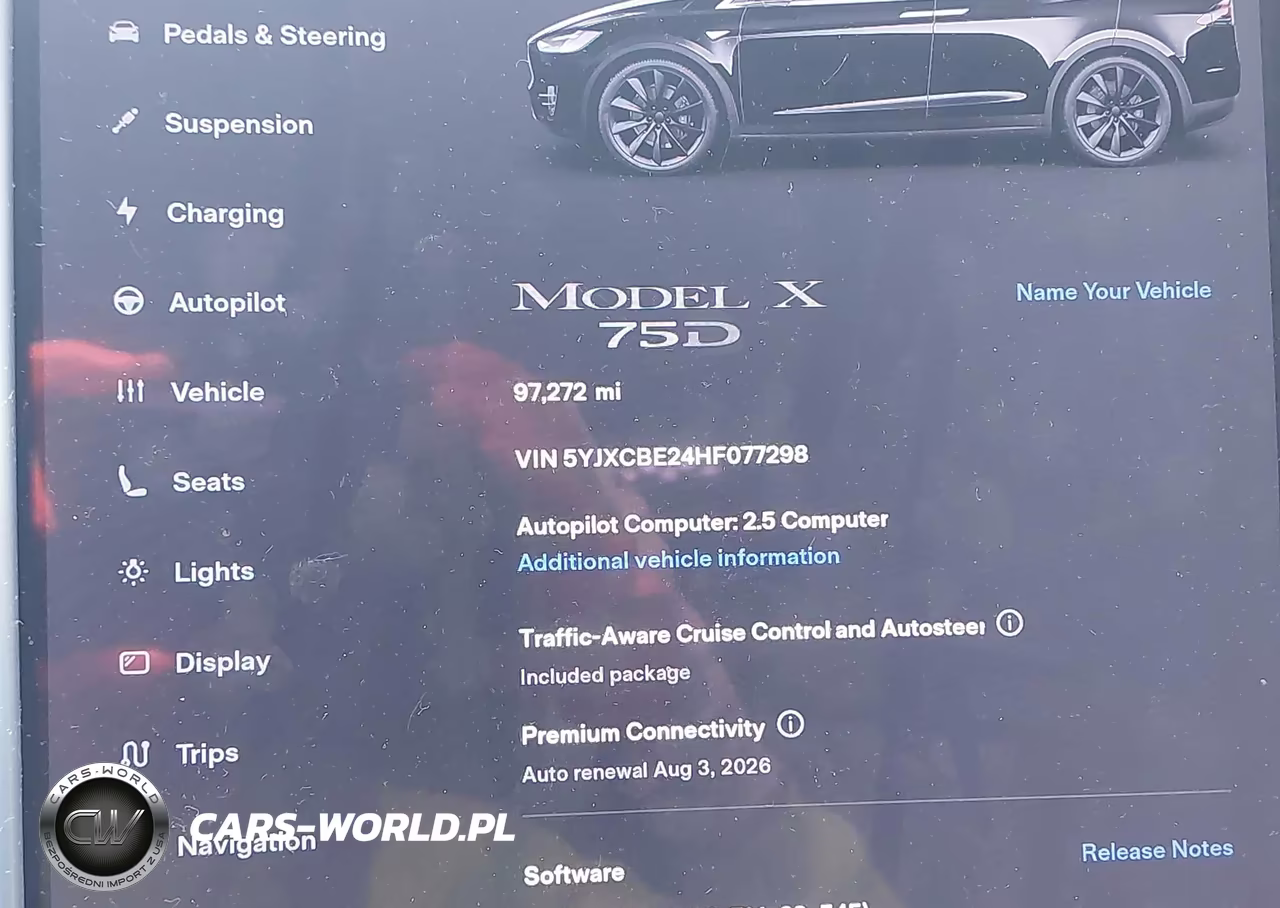 2017 Tesla Model X 100D-75D-90D VIN:5YJXCBE24HF077298 - 7