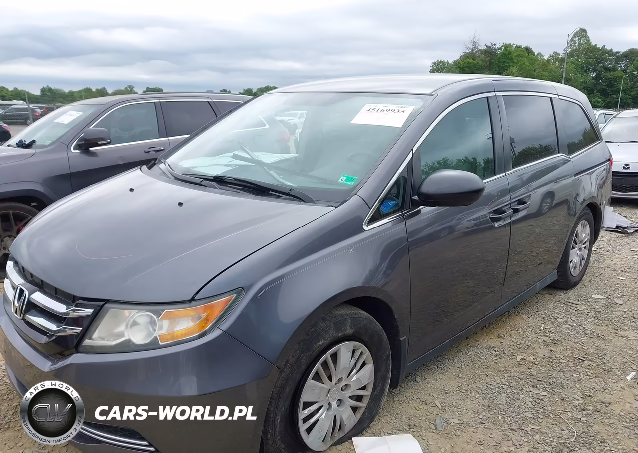 2017 Honda Odyssey Lx VIN:5FNRL5H27HB000978 - 2