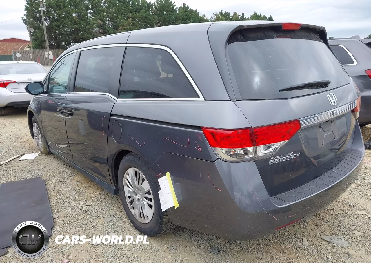 2017 Honda Odyssey Lx VIN:5FNRL5H27HB000978 - 3