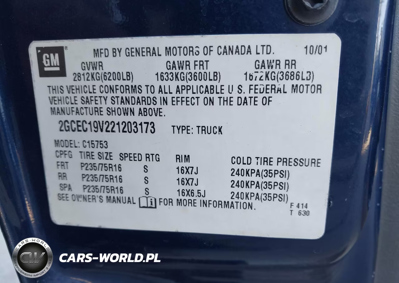 2002 Chevrolet Silverado 1500 Ls VIN:2GCEC19V221203173 - 9