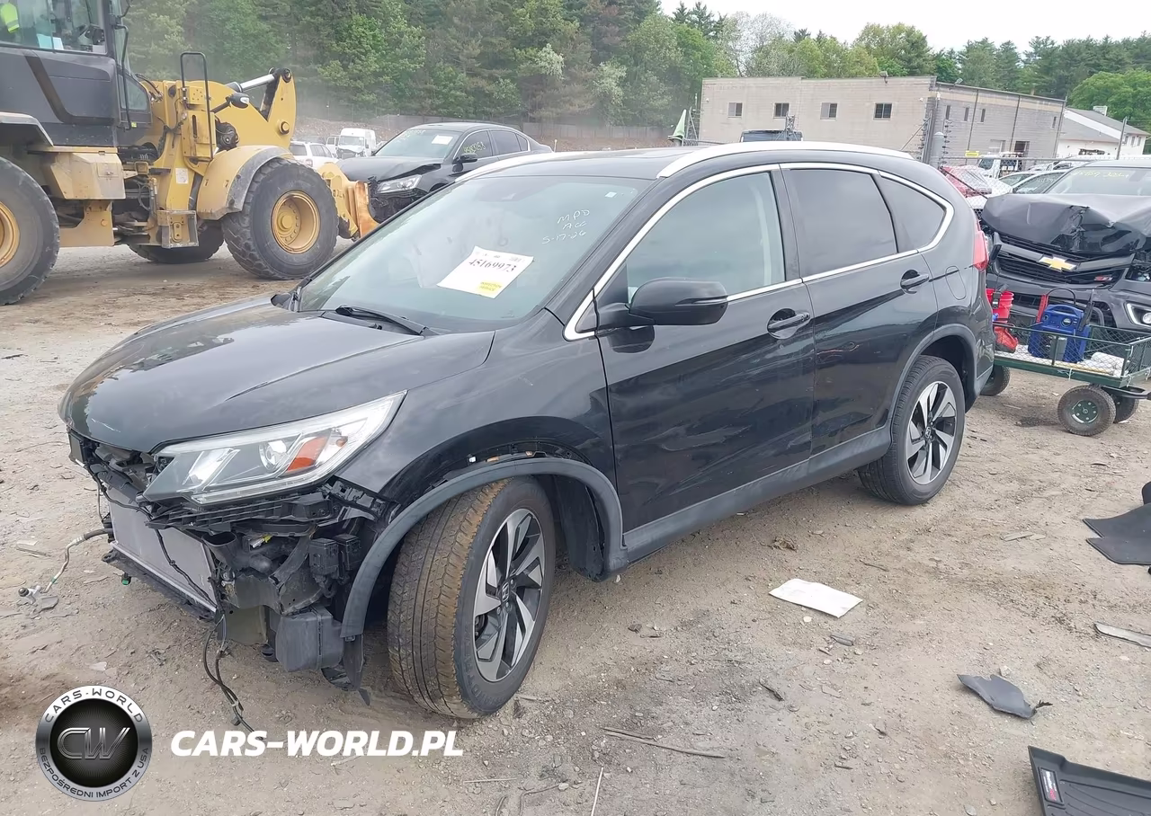2016 Honda Cr-V Touring VIN:5J6RM4H96GL046490 - 2
