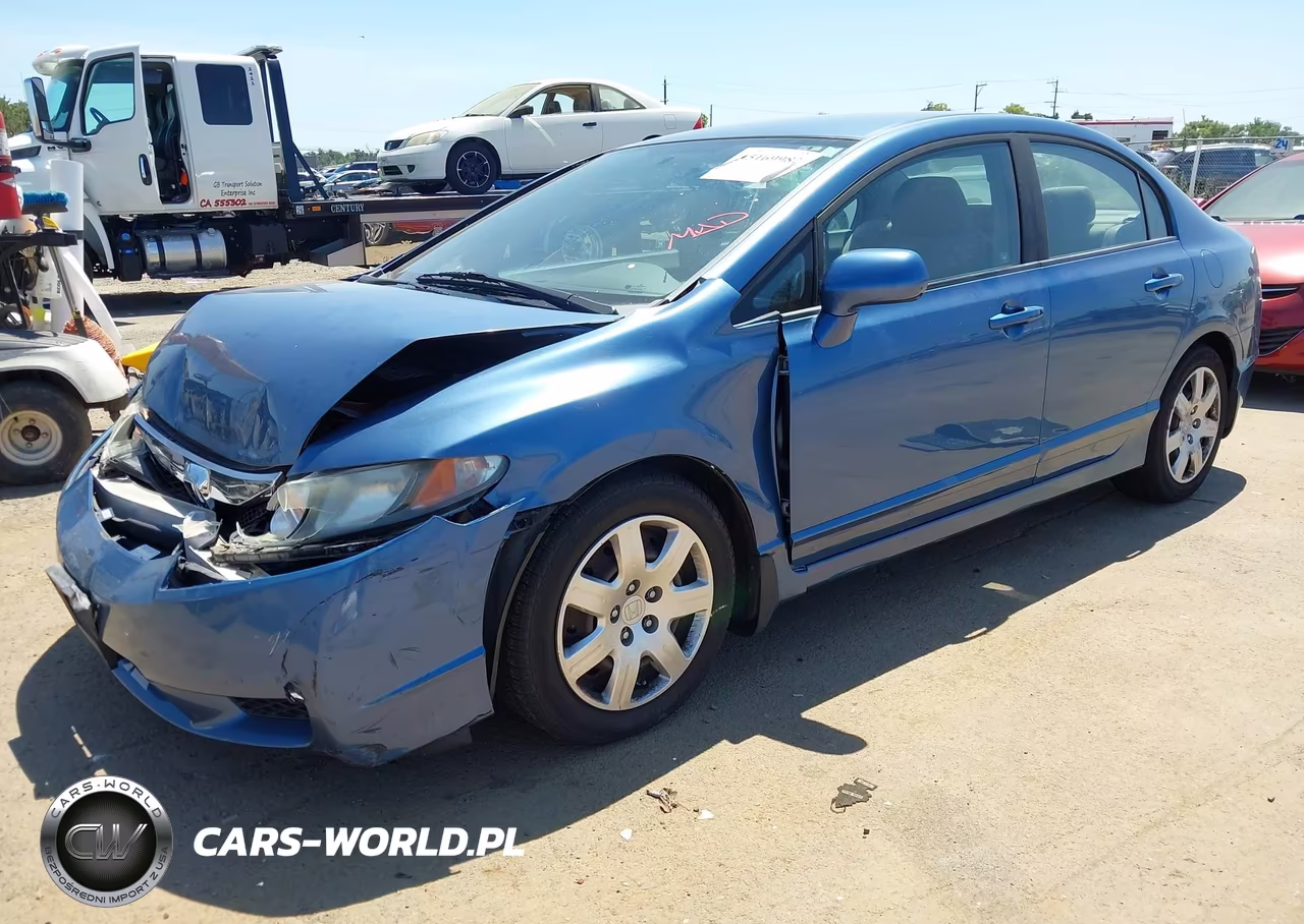 2010 Honda Civic Lx VIN:19XFA1F59AE015380 - 2