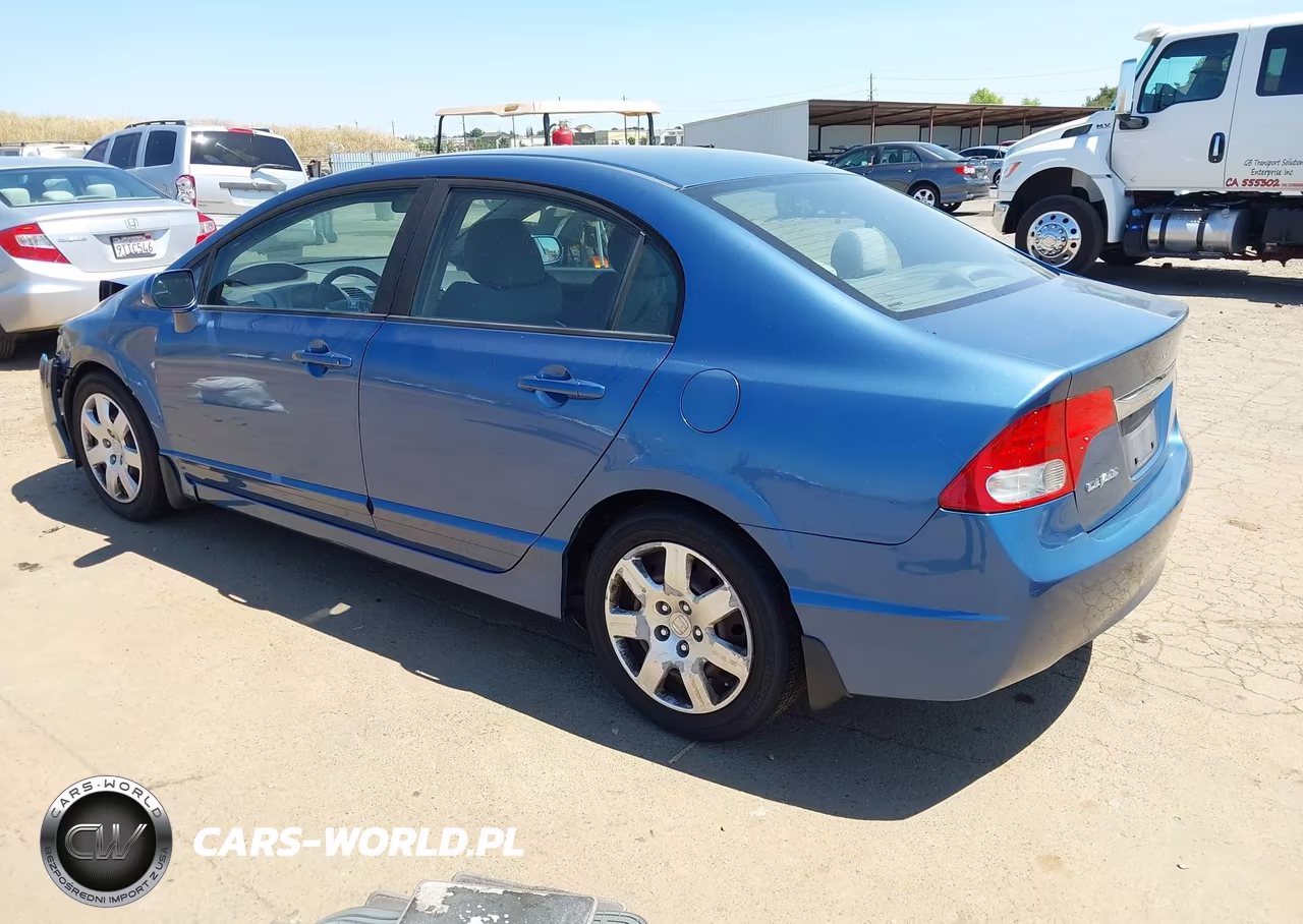 2010 Honda Civic Lx VIN:19XFA1F59AE015380 - 3