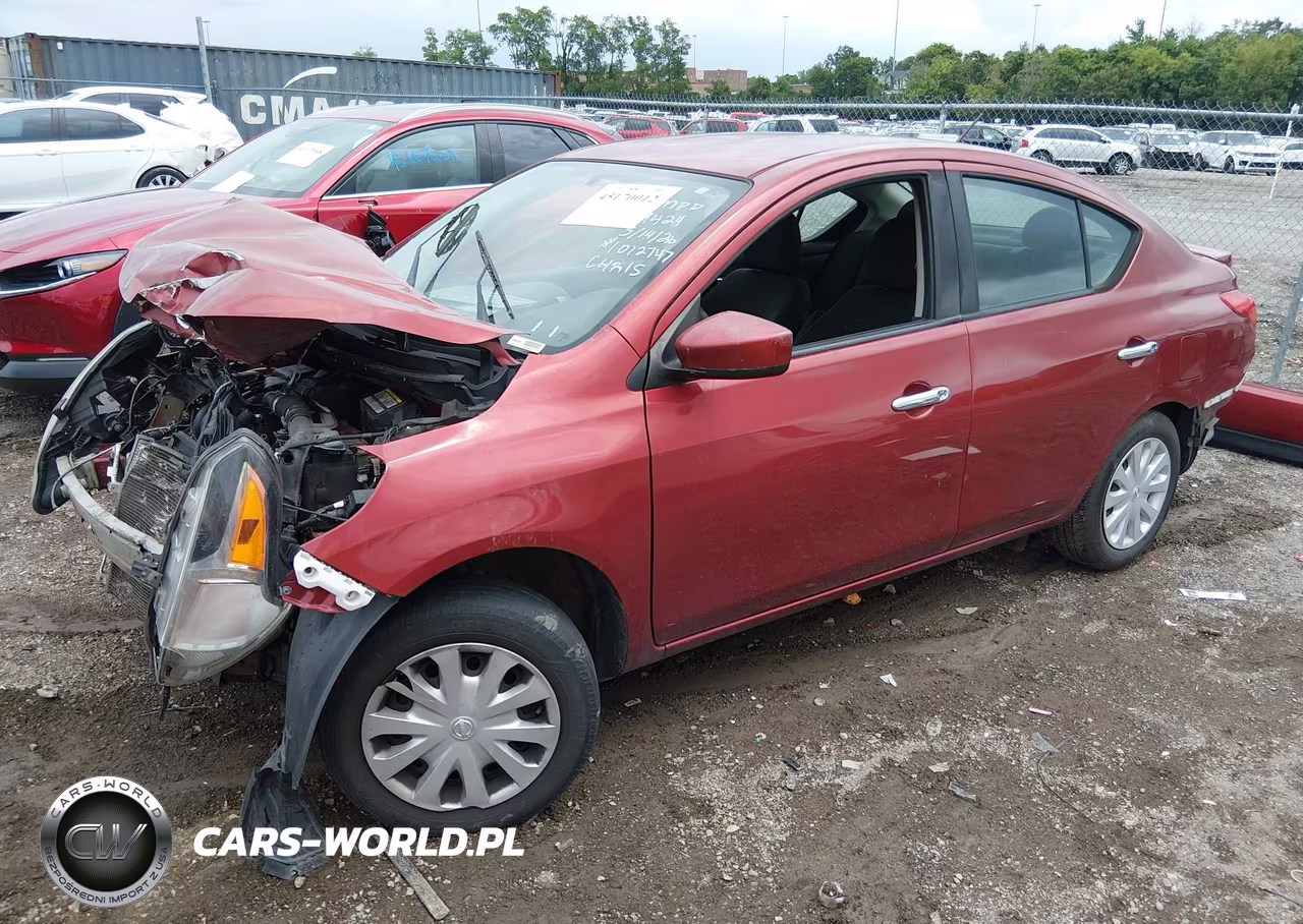 2019 Nissan Versa 1.6 Sv VIN:3N1CN7AP3KL809424 - 2