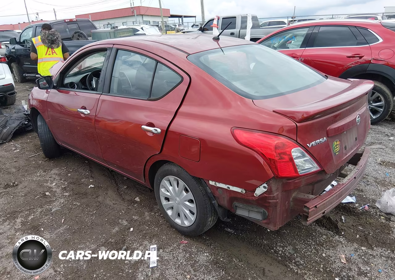 2019 Nissan Versa 1.6 Sv VIN:3N1CN7AP3KL809424 - 3