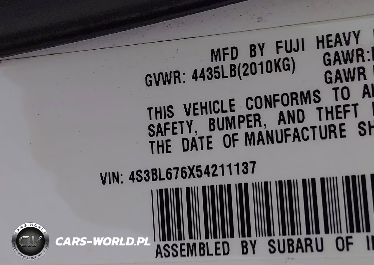 2005 Subaru Legacy 2.5Gt Limited VIN:4S3BL676X54211137 - 9