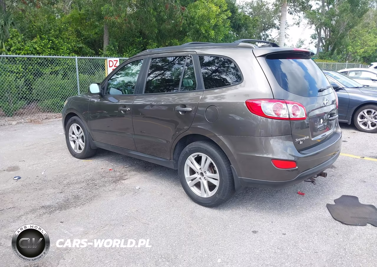 2012 Hyundai Santa Fe Se VIN:5XYZHDAG6CG128745 - 3