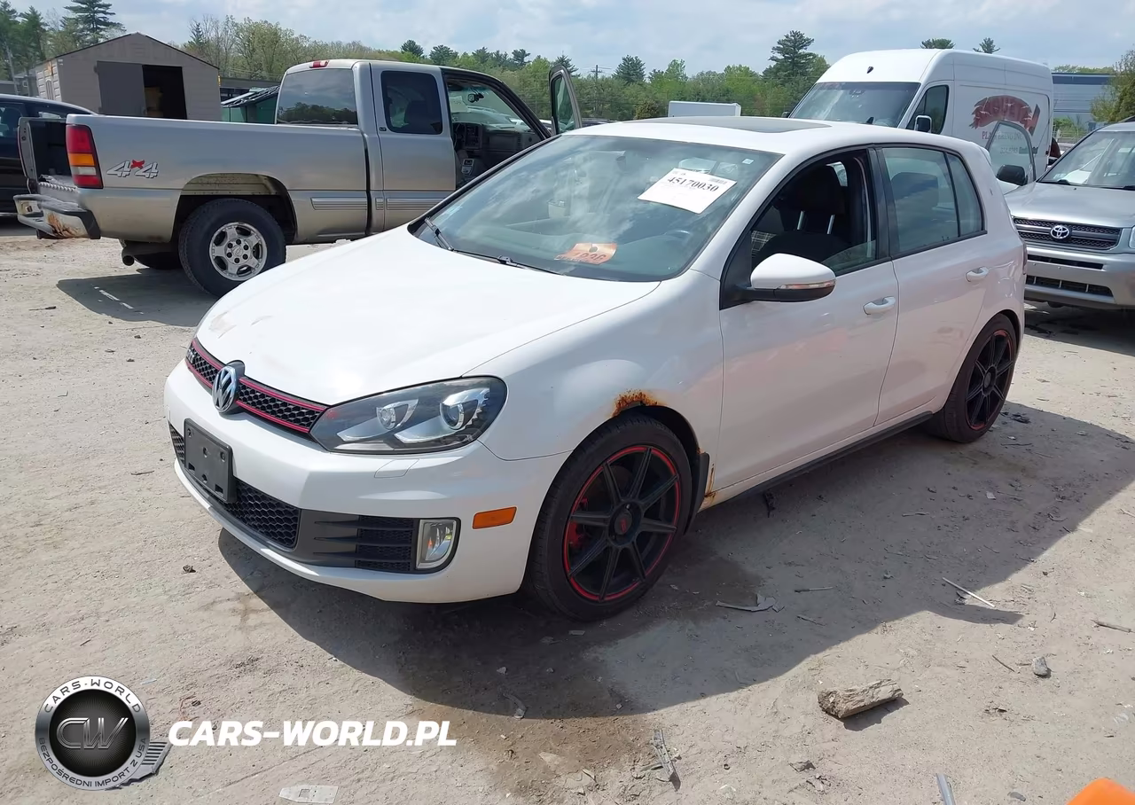 2012 Volkswagen Gti 4-Door VIN:WVWHD7AJ6CW317757 - 2