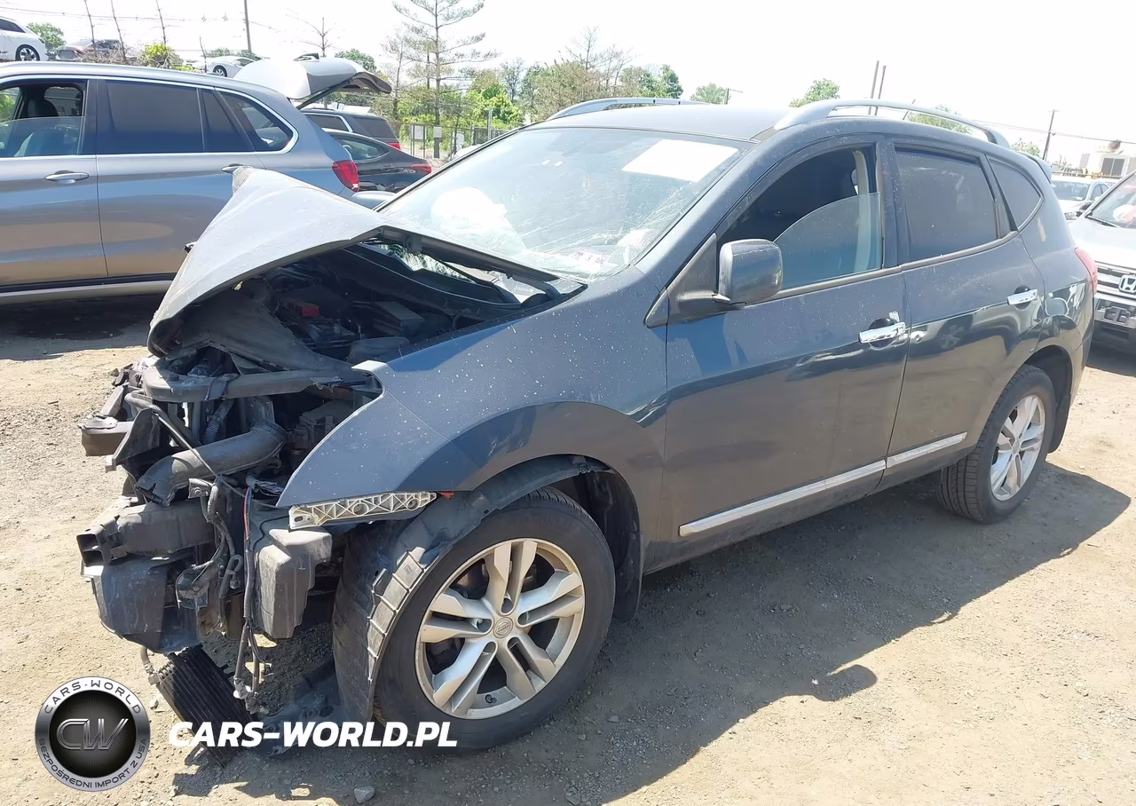 2012 Nissan Rogue Sv VIN:JN8AS5MV4CW405057 - 2