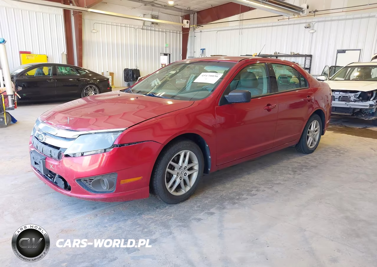 2010 Ford Fusion S VIN:3FAHP0GA8AR307629 - 2