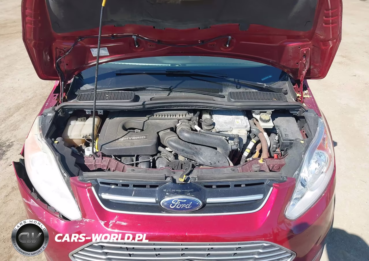 2014 Ford C-Max Hybrid Se VIN:1FADP5AU7EL507467 - 10