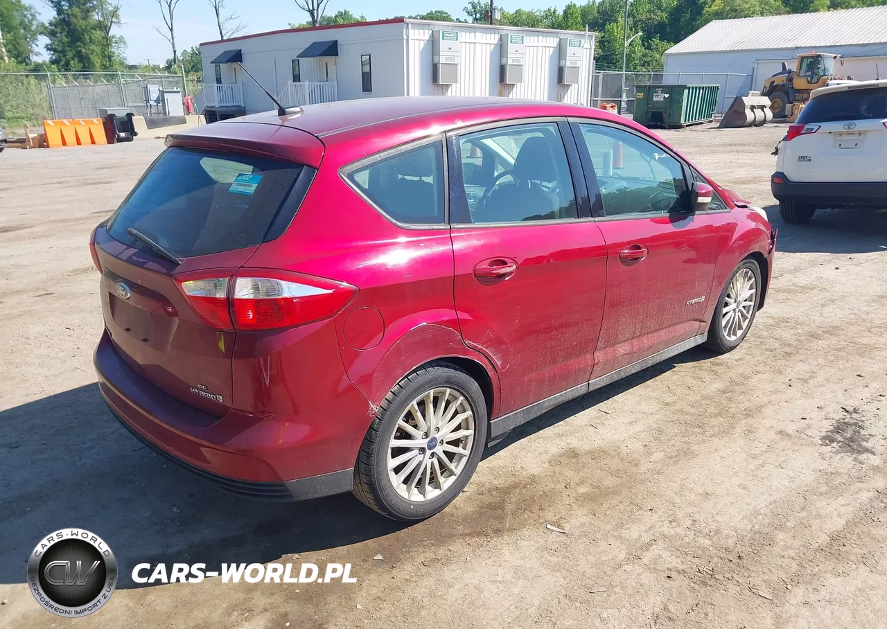 2014 Ford C-Max Hybrid Se VIN:1FADP5AU7EL507467 - 4