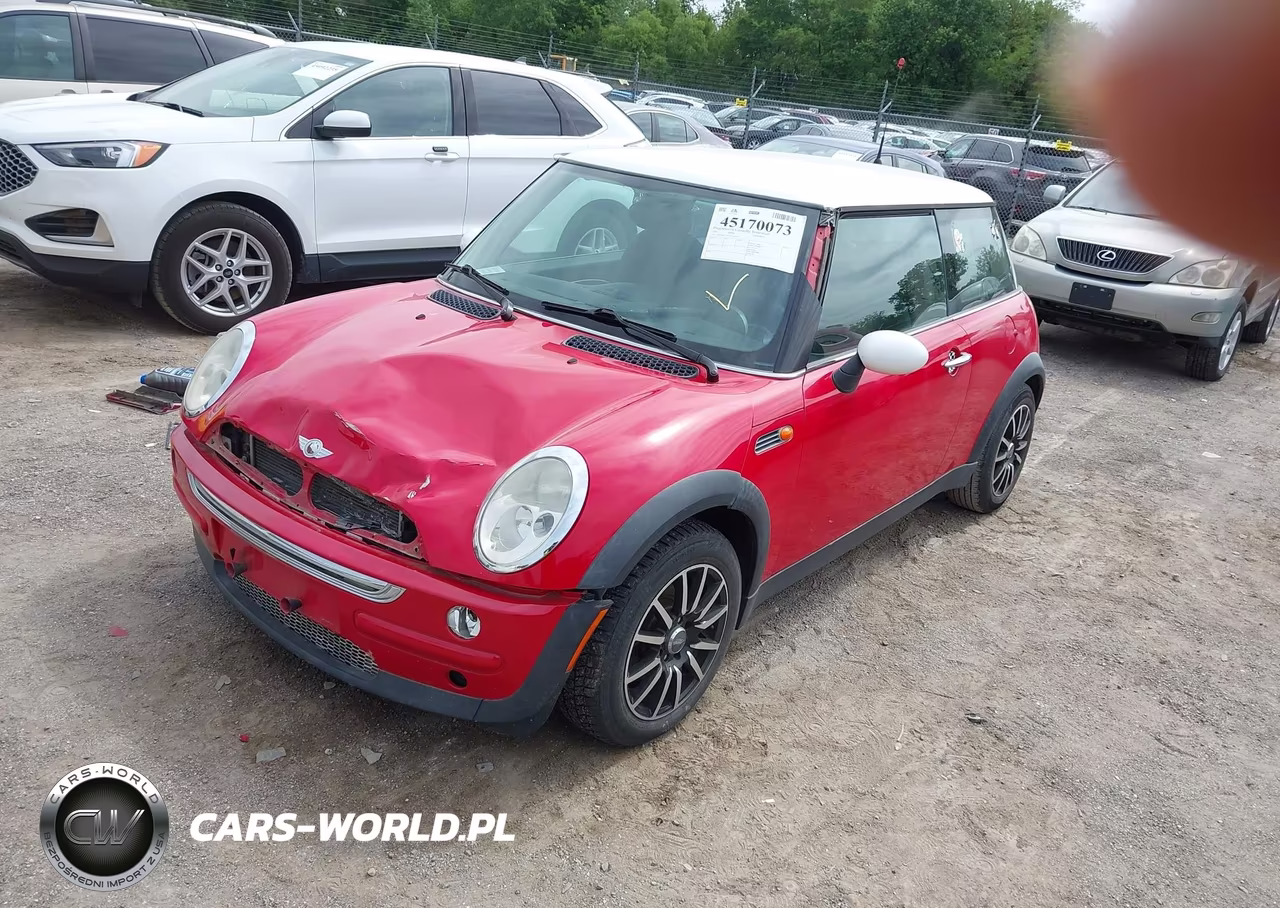 2003 Mini Cooper VIN:WMWRC33433TC40144 - 2